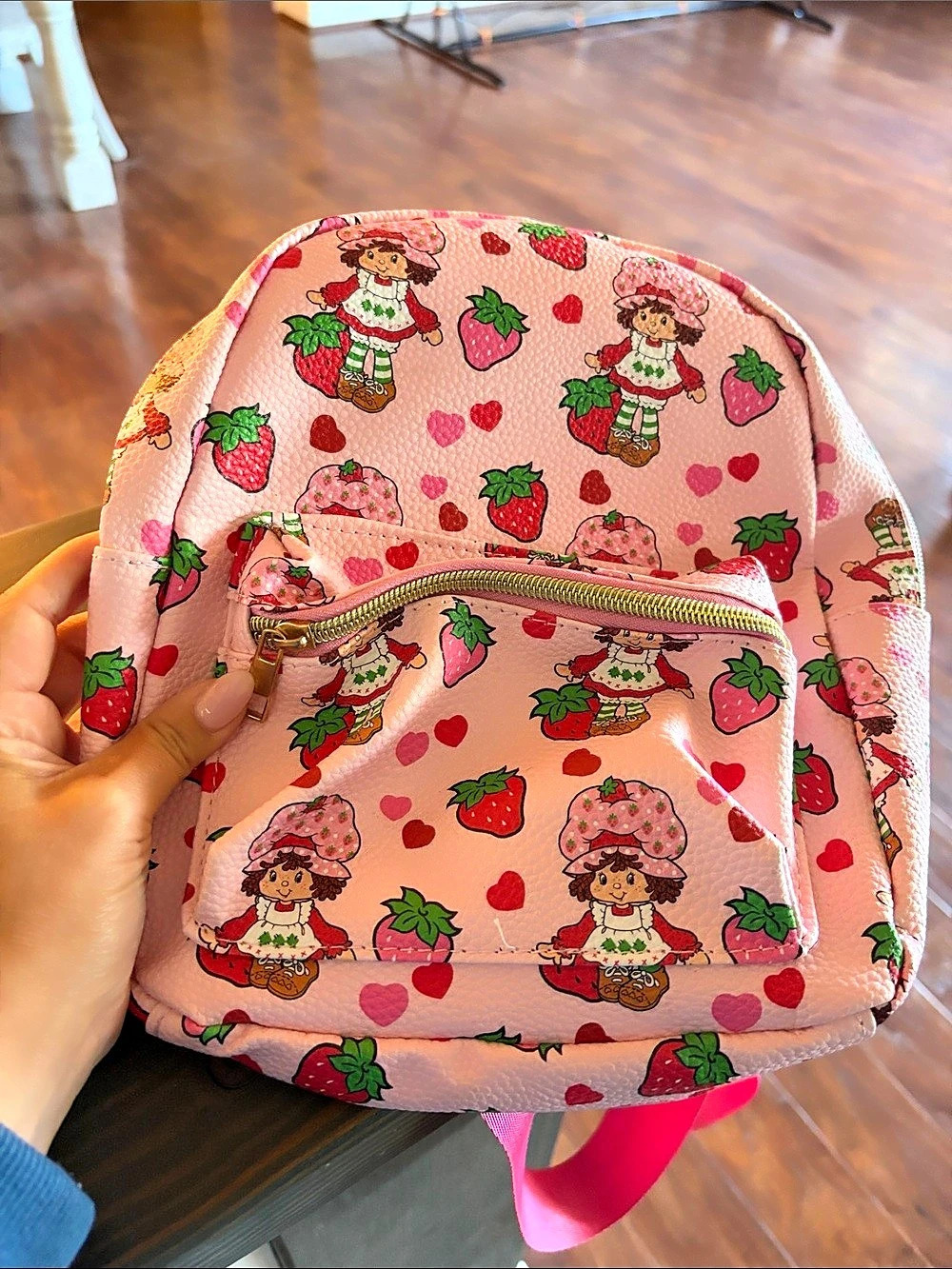 Strawberry Shortcake Faux Leather Mini Backpack Mini Backpack